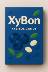 X3 XyBon - borůvka, balení do kapsy